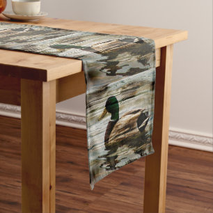 Mallard Duck Short Table Runner
