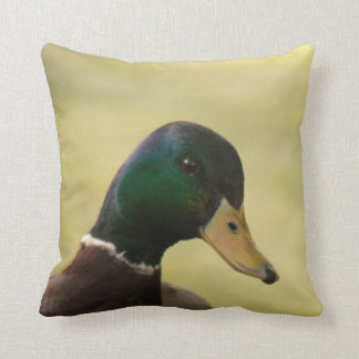 Mallard Duck Throw Pillow
