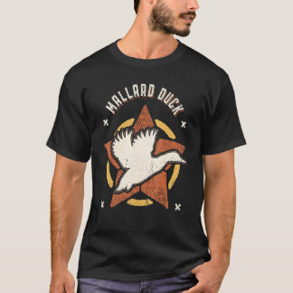 Mallard Duck Vintage Retro Classic Animal T-Shirt