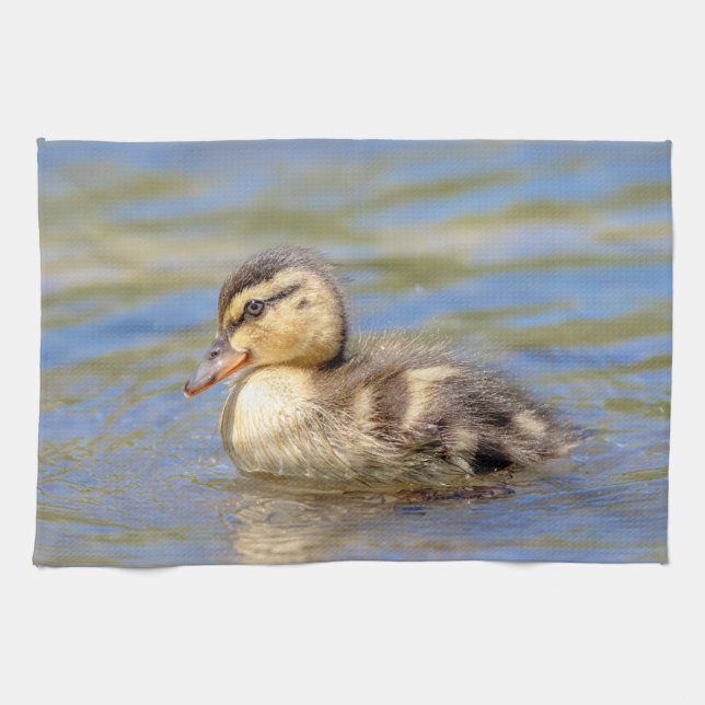 Mallard Duckling Kitchen Towel (Horizontal)