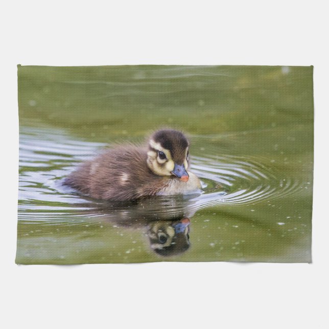 Mallard Duckling Kitchen Towel (Horizontal)