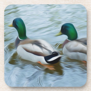 Mallard Ducks Coaster