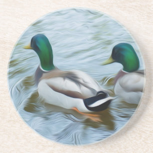 Mallard Ducks Coaster