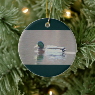 Mallard Ducks Photo Ornament 