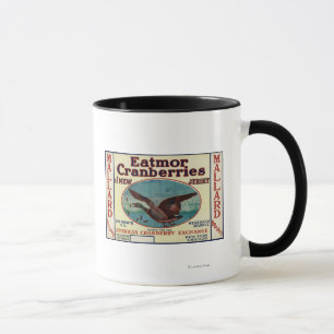 Mallard Eatmor Cranberries Brand Label Mug