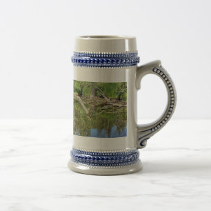 Mallard on Pond Beer Stein