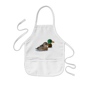 Mallard Pair Kids Apron