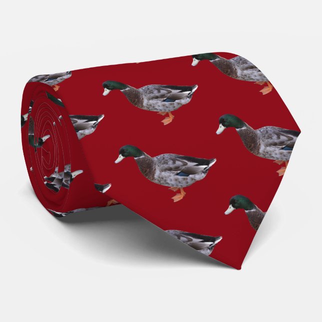 Mallard Tie (Rolled)