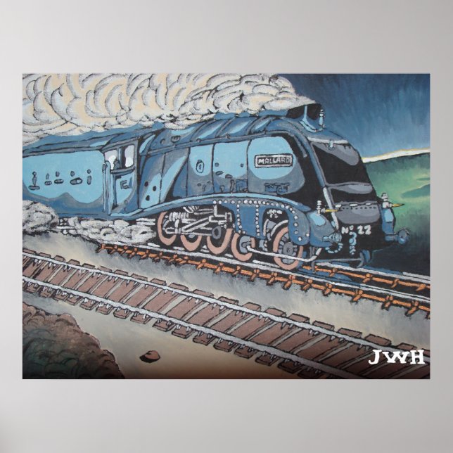 Mallard train poster (Front)