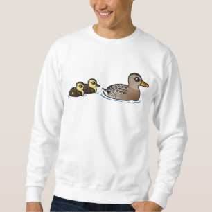 Mallard & two ducklings sweatshirt