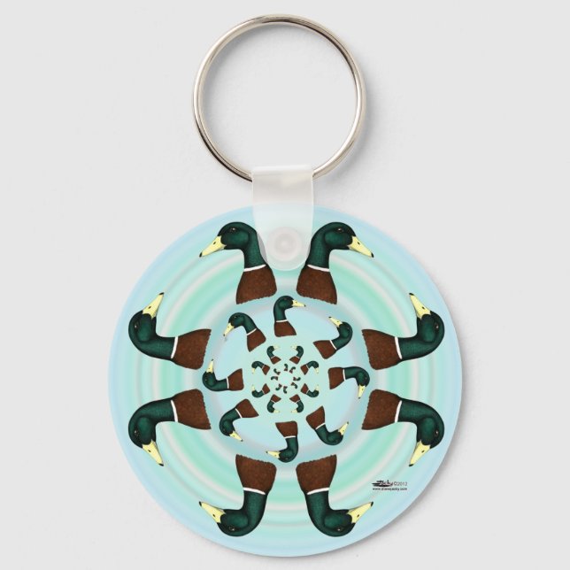 Mallards Galore! Keychain (Front)