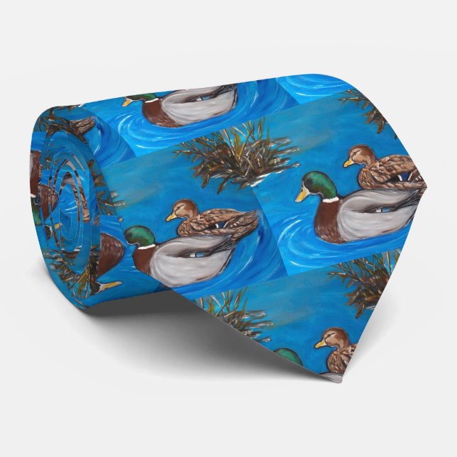 MALLARDS TIE (Rolled)