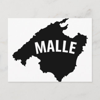 malle contour icon postcard