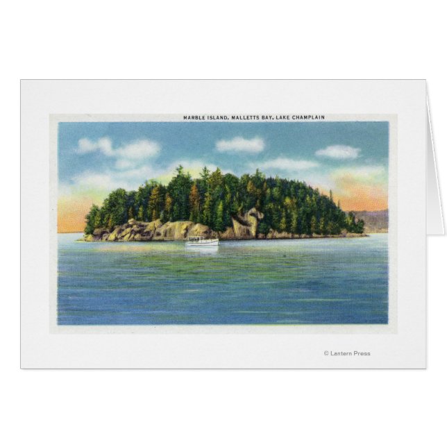 Malletts Bay View of Marble Island (Front Horizontal)