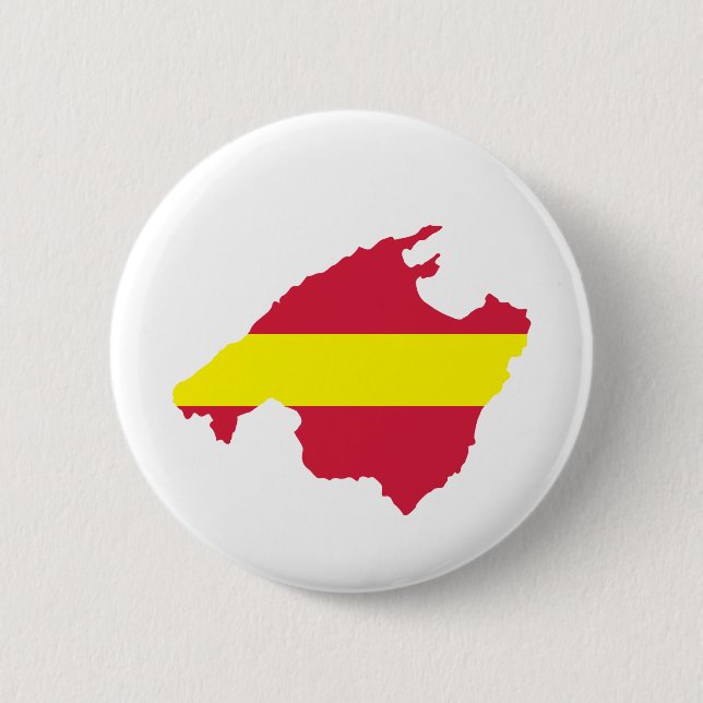 Mallorca 2 Inch Round Button (Front)