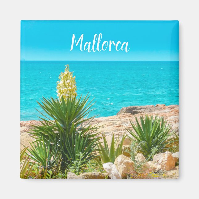 Mallorca Coast Souvenir Magnet (Front)