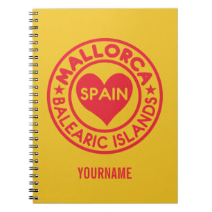 MALLORCA Espagne carnet personnalisé