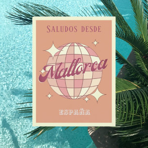 Mallorca España retro vintage Postcard