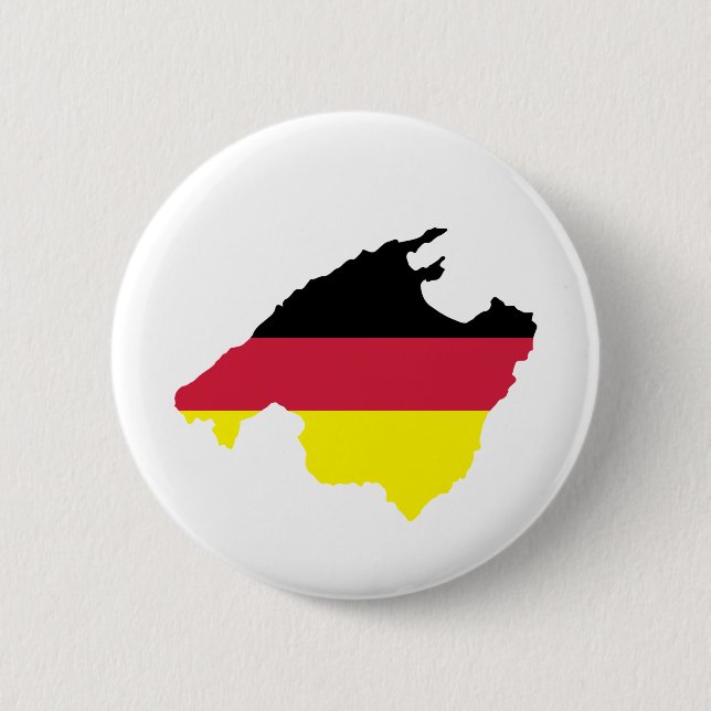 Mallorca Germany 2 Inch Round Button (Front)