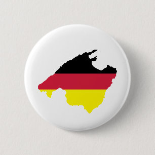 Mallorca Germany 2 Inch Round Button