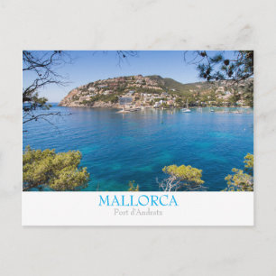 Mallorca - Port Andratx postcard with text