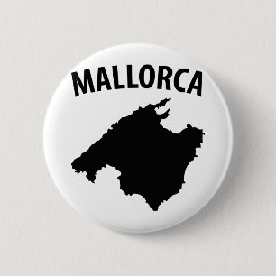 mallorca symbol 2 inch round button