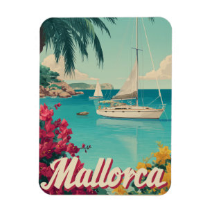 Mallorca vintage magnet