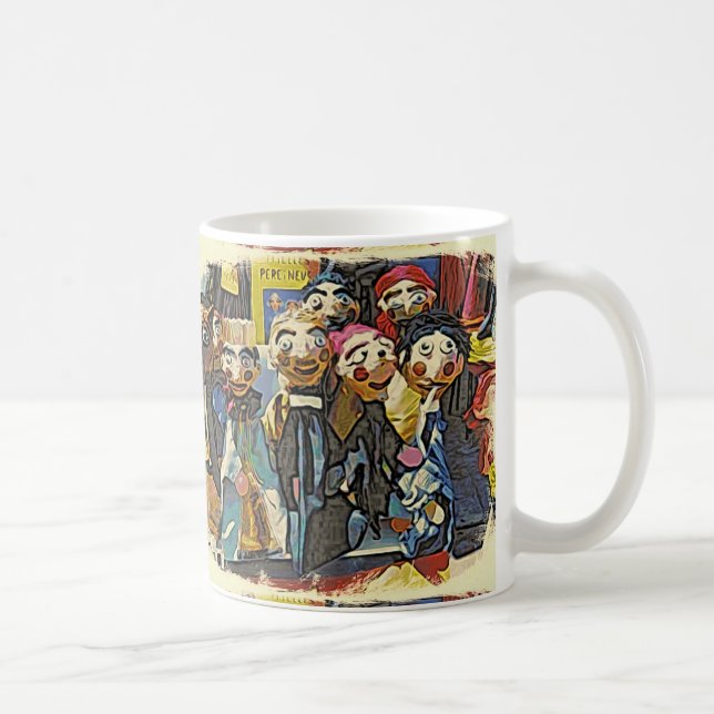 Mallorcan Puppets Mug (Right)