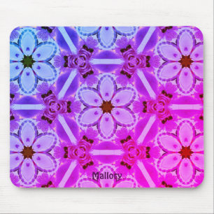 MALLORY ~Ribbons and Bows Pattern ~ Personalised ~ Mouse Pad