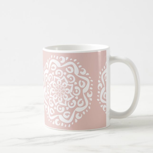 Mallow Mandala Coffee Mug (Right)