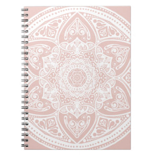 Mallow Mandala Notebook