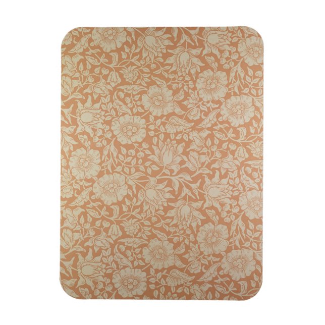 'Mallow' wallpaper design Magnet (Vertical)