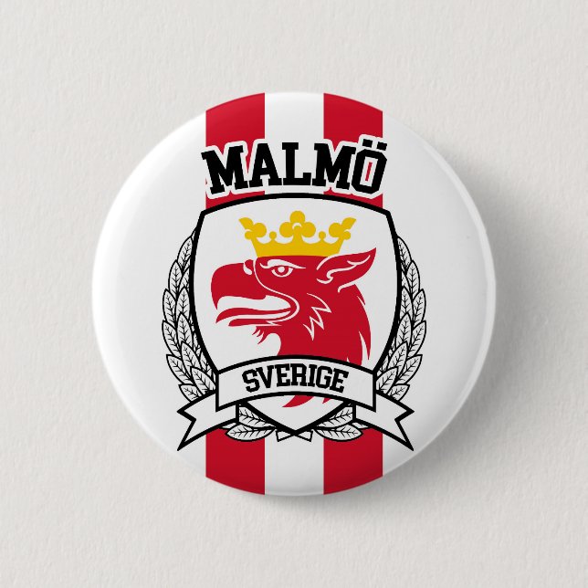 Malmö 2 Inch Round Button (Front)