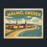 Malmo Sweden the Modern Coastal Gem Postcard<br><div class="desc">Celebrate the vibrant charm of Malmö with this stylish postcard featuring the city's perfect mix of modern design and historic beauty. From the Turning Torso skyscraper to cozy old town streets and scenic coastal views, Malmö captures the spirit of contemporary Sweden with a welcoming heart. Ideal for travelers, collectors, or...</div>