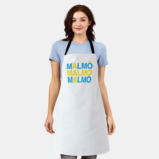 MALMO Swedish Flag Apron (Worn)