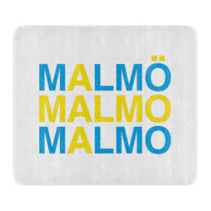 MALMO Swedish Flag Cutting Board