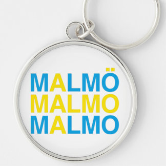 MALMO Swedish Flag Keychain