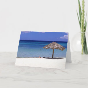 Malmok Beach, Aruba, Netherlands Antilles Card