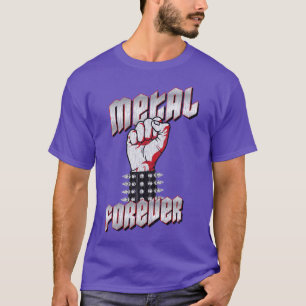 Malochico Heavy Metal Horns Metal Forever T-Shirt
