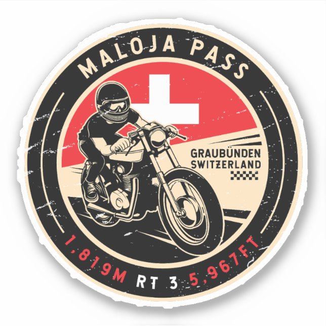 Maloja Pass | Switzerland | Motorcycle (Front)