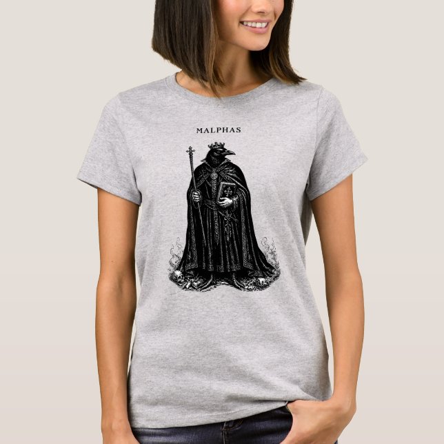 Malphas of the Hollow Throne T-Shirt (Front)