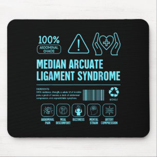 Mals awareness median arcuate ligament syndrome mouse pad