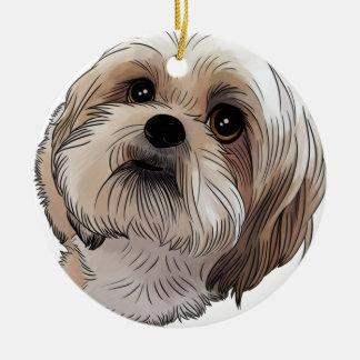 Malshi Mal-shi Ceramic Ornament