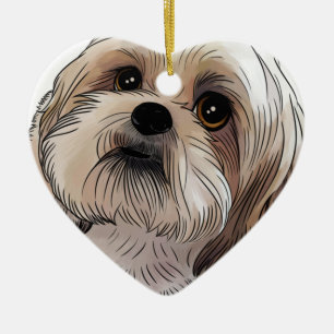 Malshi Mal-shi Ceramic Ornament