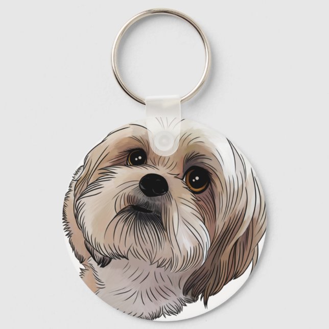 Malshi Mal-shi Keychain (Front)