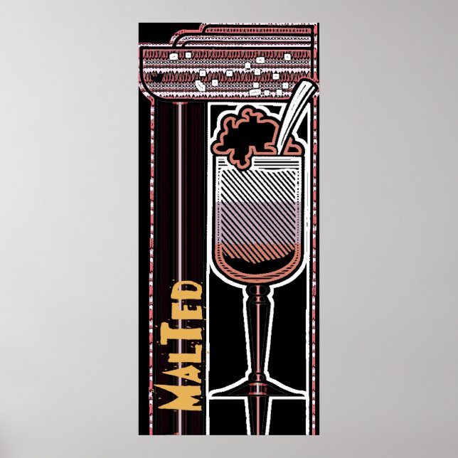 malt shop poster (Front)