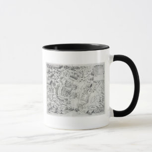 Malta besieged by the Infidel, from 'Della Archite Mug
