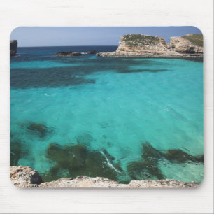 Malta, Comino Island, The Blue Lagoon Mouse Pad