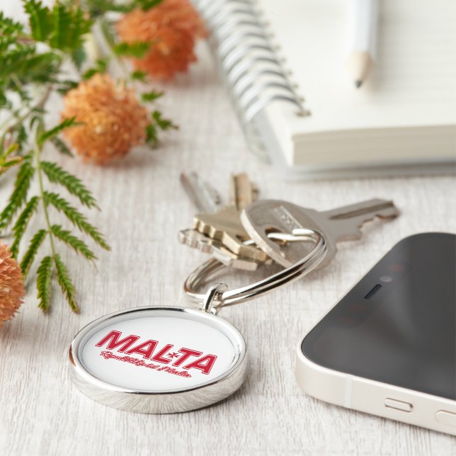 MALTA custom key chain (Side)