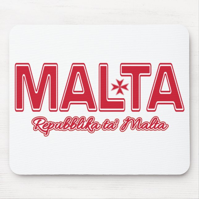 MALTA custom mousepad (Front)